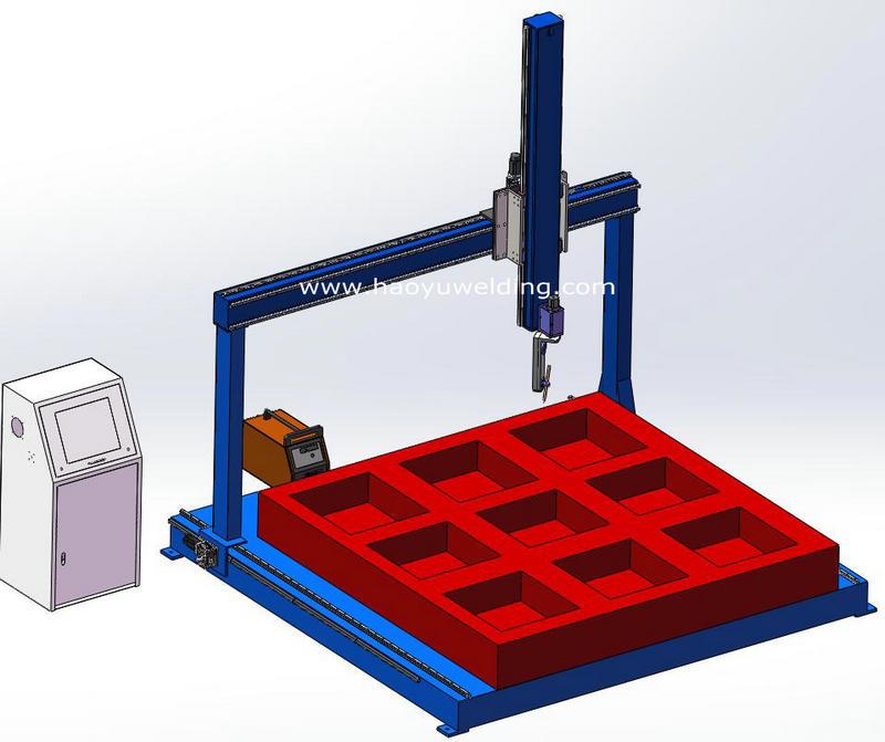 5axis automatic welding machine