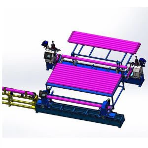 خط إنتاج شفة الأنابيب الفولاذية